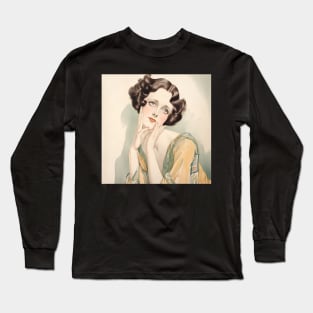 Mary Astor Long Sleeve T-Shirt